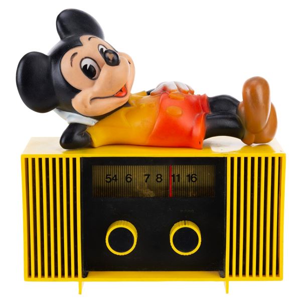 A Mickey Mouse Hi-Fi Radio by Concept 2000.