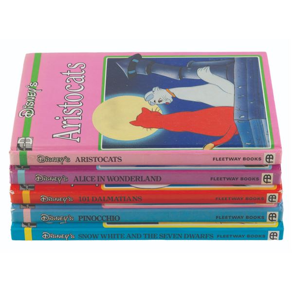 A Collection of Disney Movie Books.