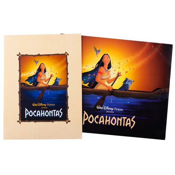 A Pair of "Pocahontas" Movie Programs.