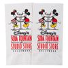 Image 1 : A Pair of Disney's Soda Fountain and Studio Store Napkins.