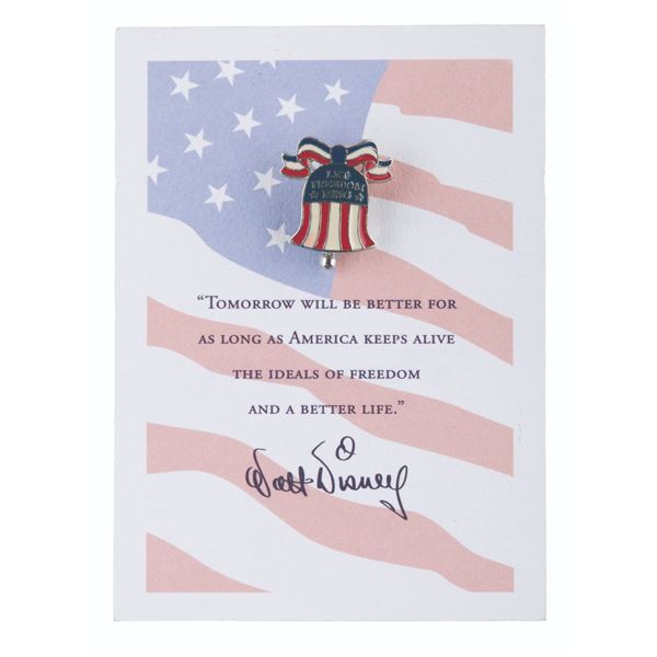 A "Let Freedom Ring" VoluntEAR Pin.