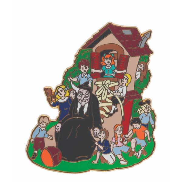 A Disney Shopping Old Lady in Shoe Nursery Rhyme Pin.