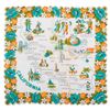 Image 1 : An Early California Handkerchief Featuring Disneyland.