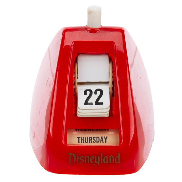 A Disneyland Perpetual/Click-a-Day Calendar.