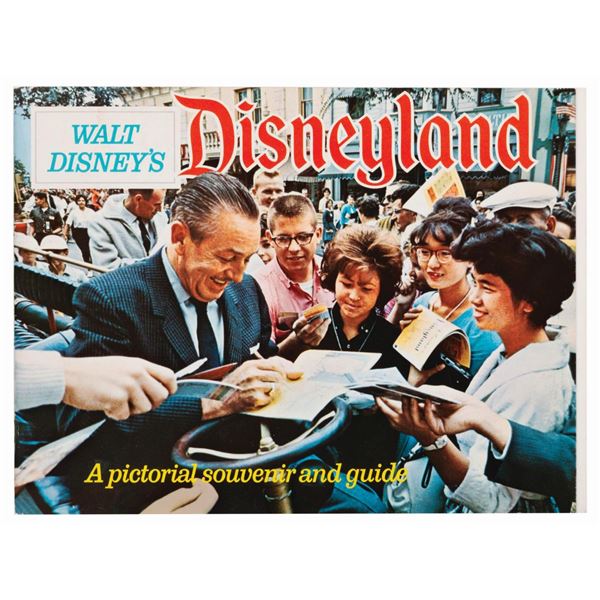 A Walt Disney's Disneyland Pictorial Souvenir Guidebook.