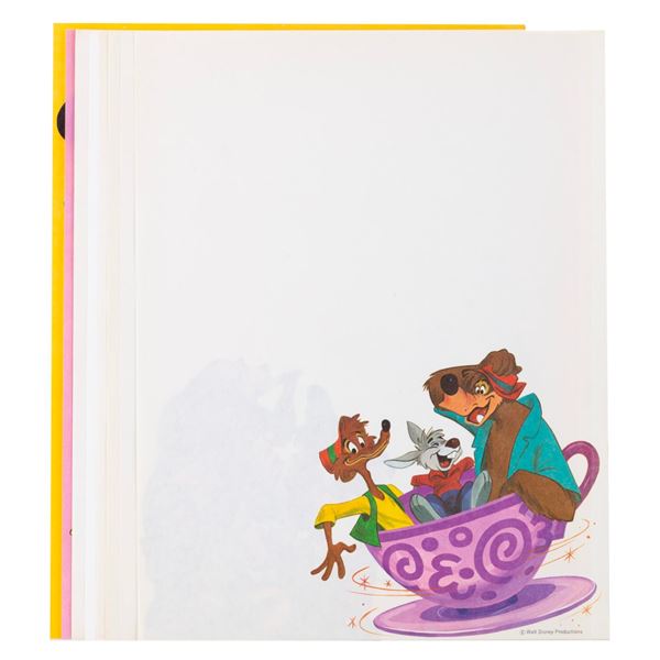 A Collection of Disneyland Letterhead Stationery.