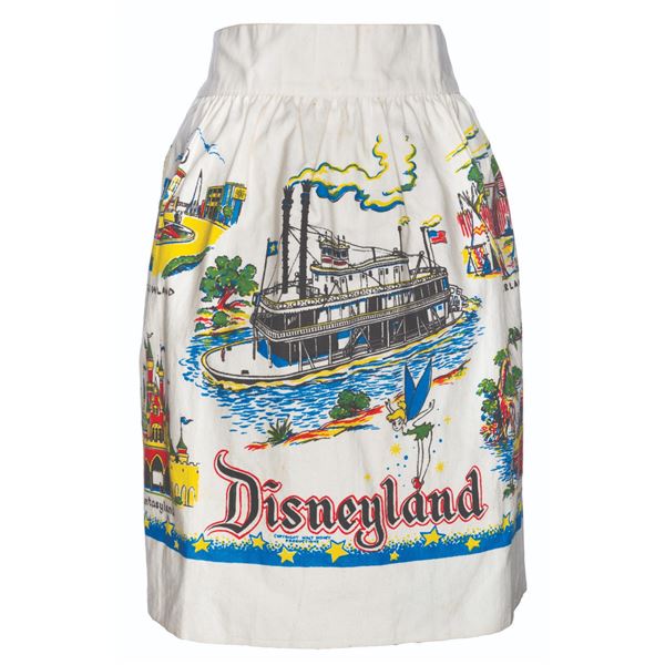 A Disneyland Souvenir Waist Apron.