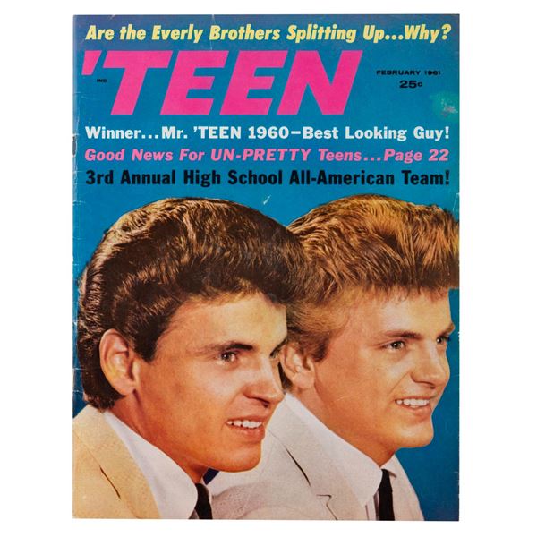 A 1961 ‘Teen Magazine with Annette & Disneyland Articles.