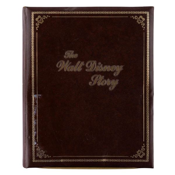 The Walt Disney Story Dedication Plaque Souvenir.