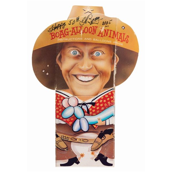 A Wally Boag-Signed Boag-alloon Animals Kit.