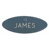 Image 1 : A 1960s "James" Disneyland Cast Member Name Badge.