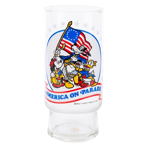 A Coca Cola America on Parade Glass.