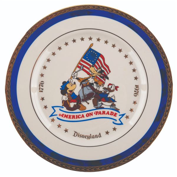 An America on Parade Commemorative Plate.