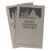 Image 1 : A Pair of Disney Courtesy Policies Booklets.