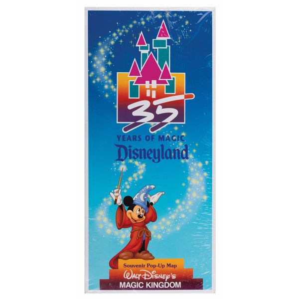 A 35 Years of Magic Pop-Up Map.