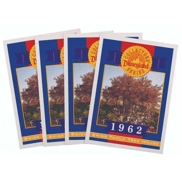 A Set of Swiss Family Tree House Trading Cards.