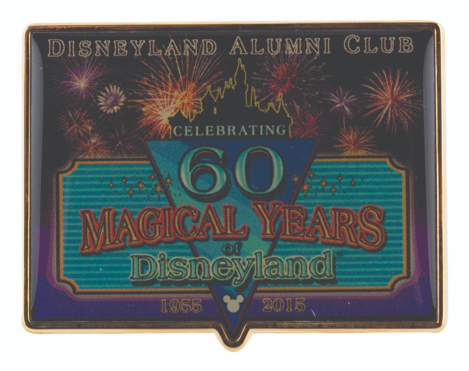 Disneyland 60th Anniversary Pins