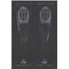 Image 1 : A Pair of Club 33 Champagne Flutes.