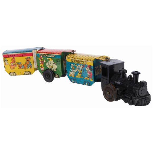 An Early Disneyland Wind-Up Toy Train.