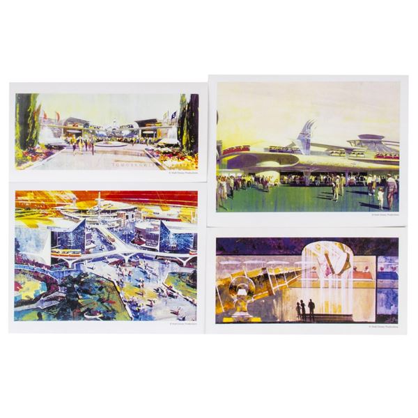 A Collection of Tomorrowland Concept Art Prints.