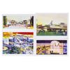 Image 1 : A Collection of Tomorrowland Concept Art Prints.