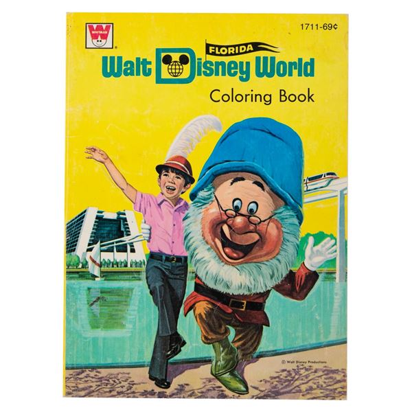 A Walt Disney World Coloring Book.