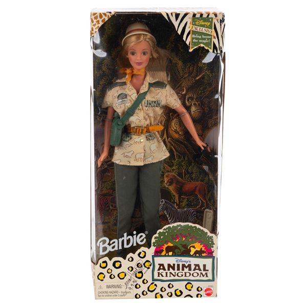 A Signed Disney Animal Kingdom Barbie.