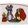 Image 2 : A Set of "Lady and the Tramp" Dinner Plates.