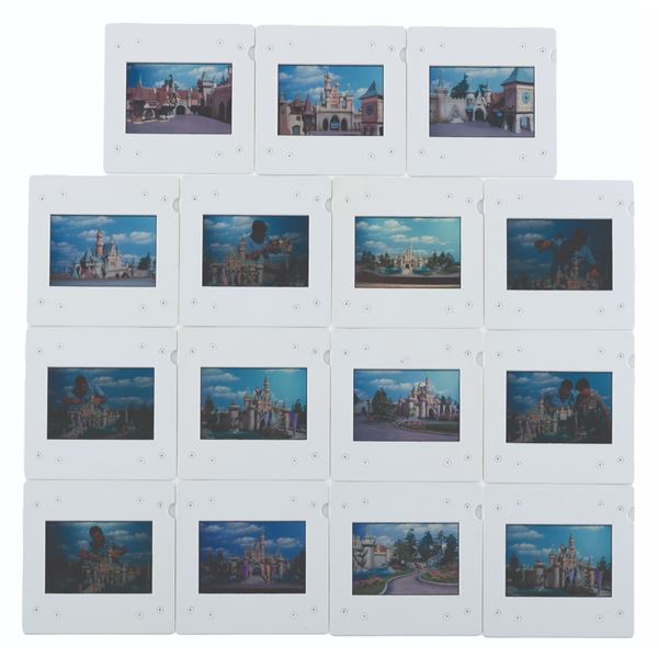 A Set of Hong Kong Disneyland Castle Model Slides.