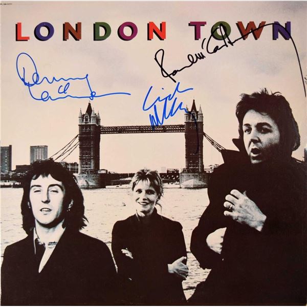 Wings signed London Town album