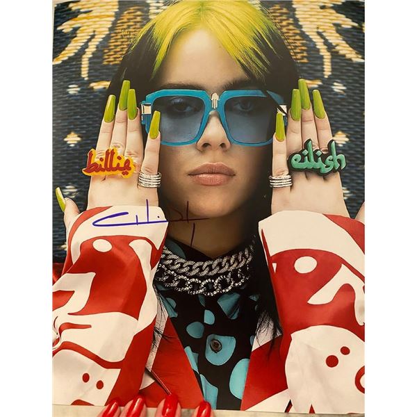 Billie Eilish signed photo