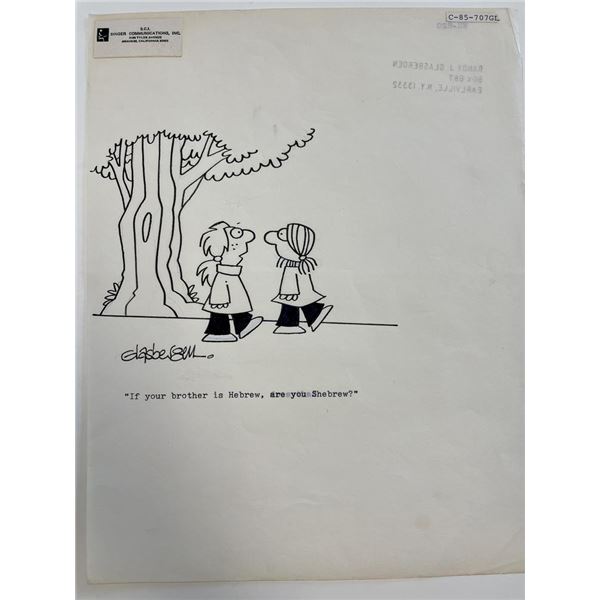 The Better Half Randy Glasbergen Original Cartoon