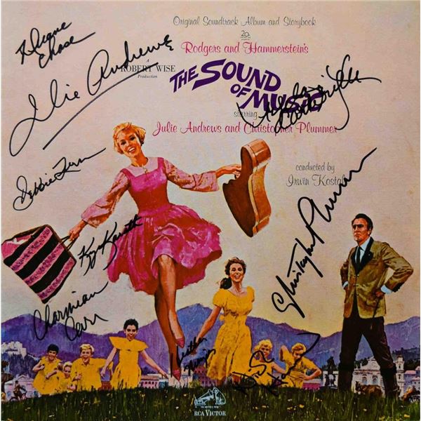 Signed original The Sound Of Music soundtrack storybook
