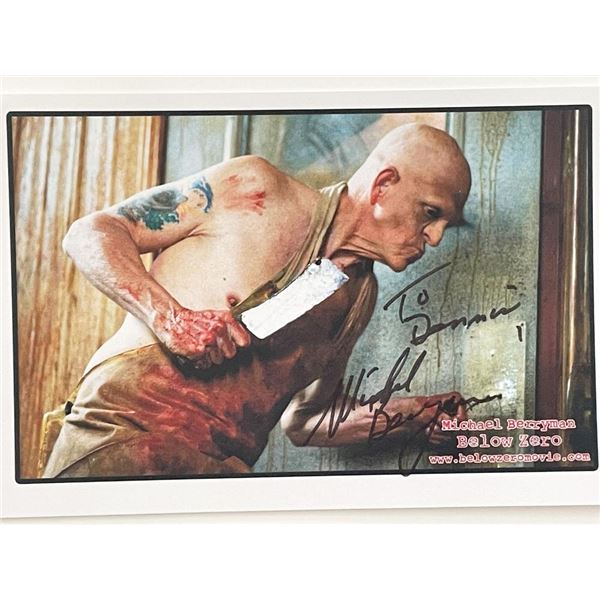 Below Zero Michael Berryman signed photo