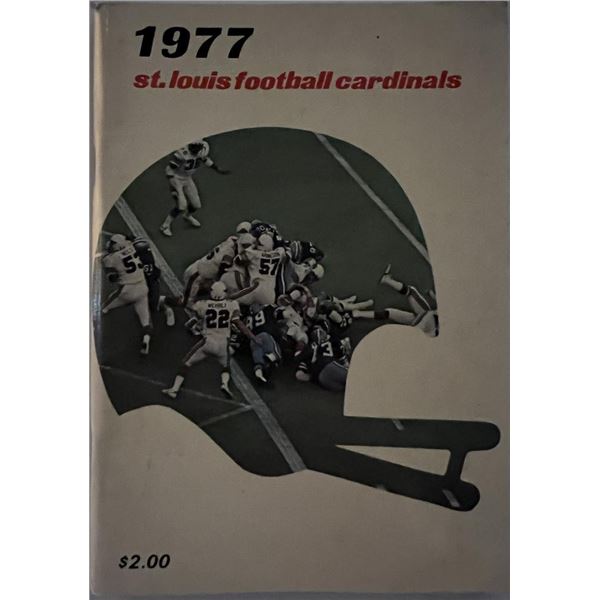 1977 St. Louis Cardinals team program