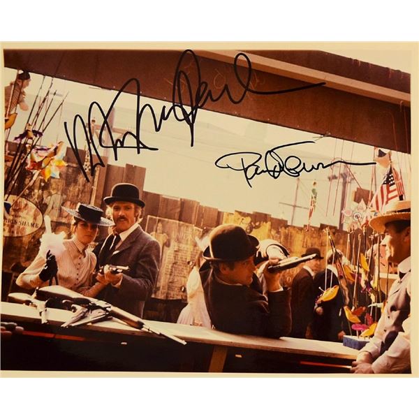 Butch Cassidy and the Sundance Kid  Robert Redford and Paul Newman signed movie still photo