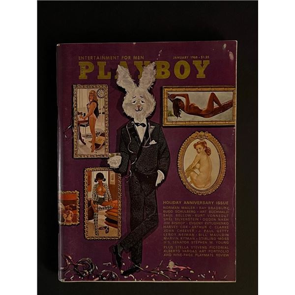 Playboy Magazine January 1968 Issue
