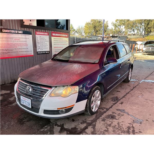 2007 VOLKSWAGEN PASSAT
