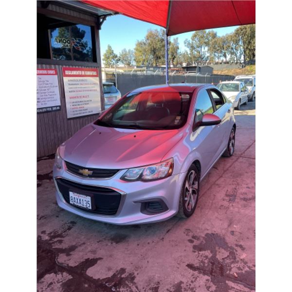 2018 CHEVROLET SONIC