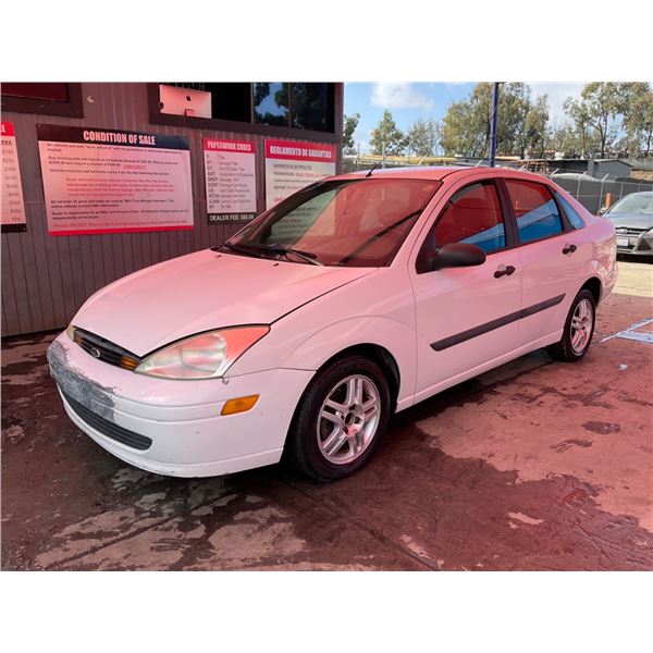 2001 FORD FOCUS