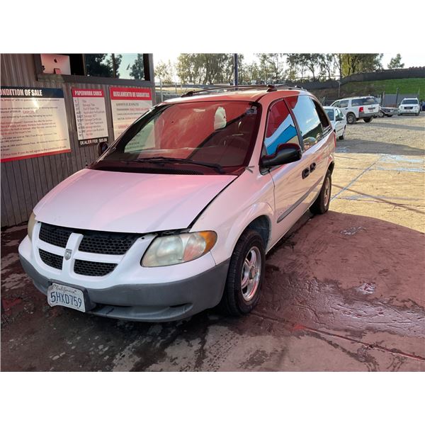 2001 DODGE CARAVAN