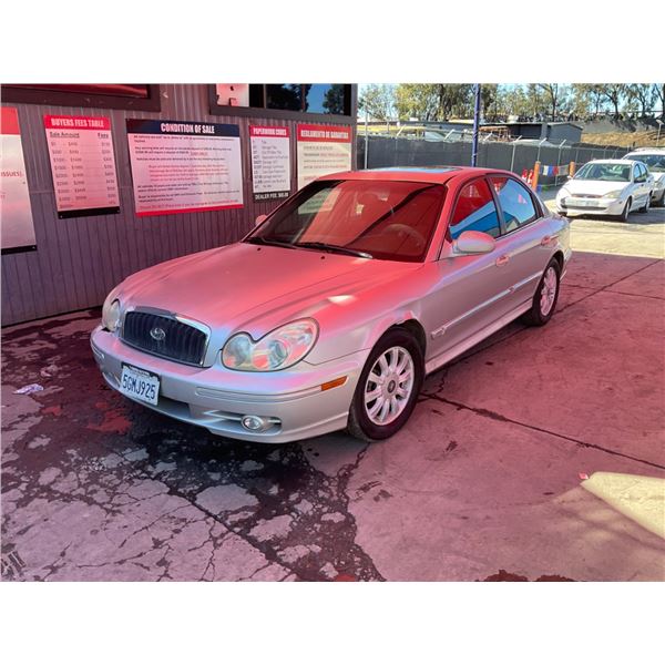 2004 HYUNDAI SONATA
