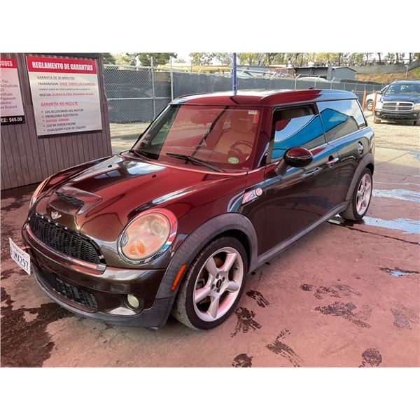 2009 MINI CLUBMAN