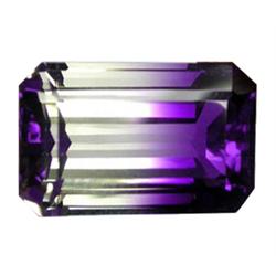 19.45ct Emerald Purple~White AAA Ametrine (GEM-14165)