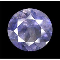 3.45ct Round Natural Unheated Purple Blue Iolite (GEM-14443)