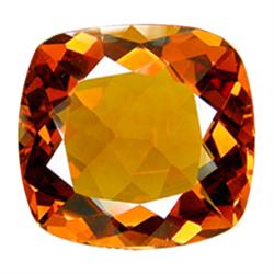 24.95ct Antique AAA Orange Citrine Brazil Rare Appraisal Estimate $895 (GEM-13969)