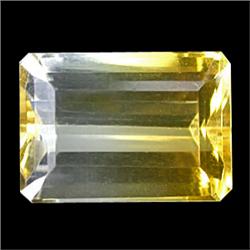 14.33ct Emerald Cut Bi-Color Brazil Citrine (GEM-13043)