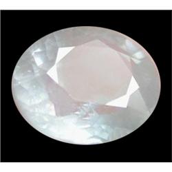 1.31ct Unheated Oval White Sapphire  (GEM-19283)