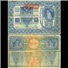 Image 1 : 1919 Austria 100 Krone German Occupation Note Circulated WW1 (CUR-06122)