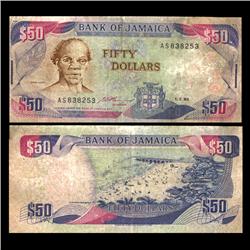 1993 Jamaica $50 Circulated Note (CUR-05792)
